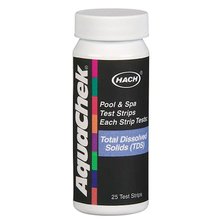 Hach AquaChek Total Dissolved Solids Pool Or Spa Test Strip HA60119